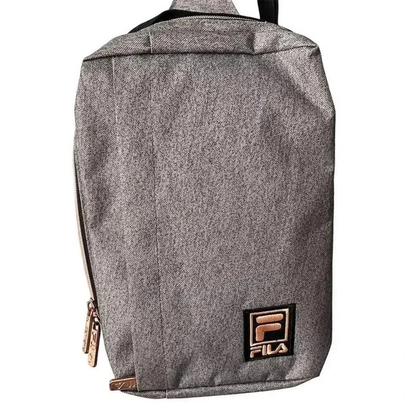 Fila Handbags - FILA Sling Backpack Heather Grey Unisex Adults Medium Casual Travel Gym